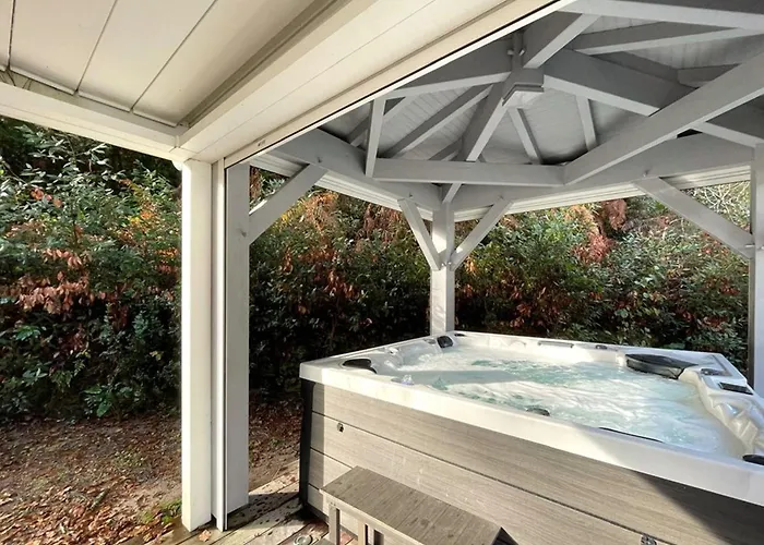 Villa Spacieuse Avec Jacuzzi Et Piscine Chauffée à Hossegor - Fr-1-413-261 *