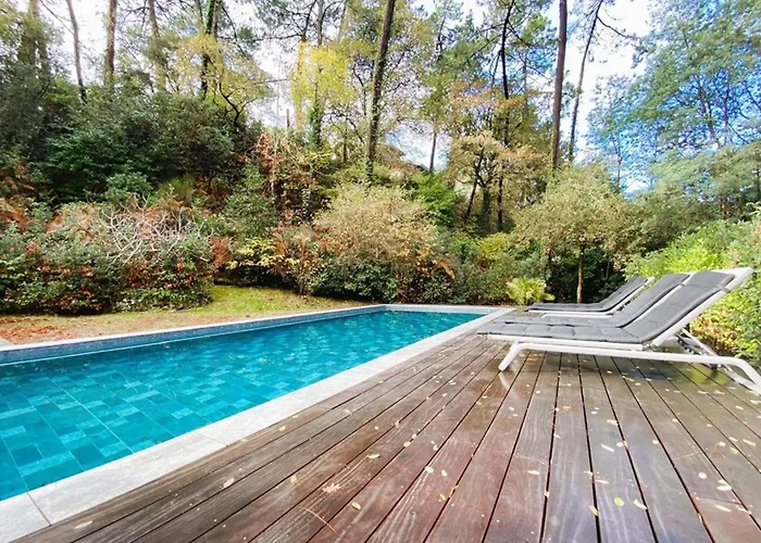 Spacieuse Avec Jacuzzi Et Piscine Chauffée à Hossegor - Fr-1-413-261 Villa *