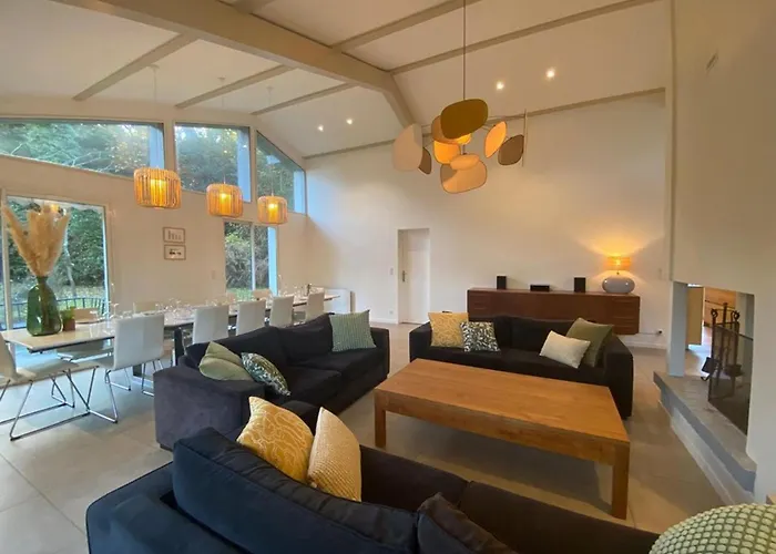 Spacieuse Avec Jacuzzi Et Piscine Chauffée à Hossegor - Fr-1-413-261 * Soorts-Hossegor