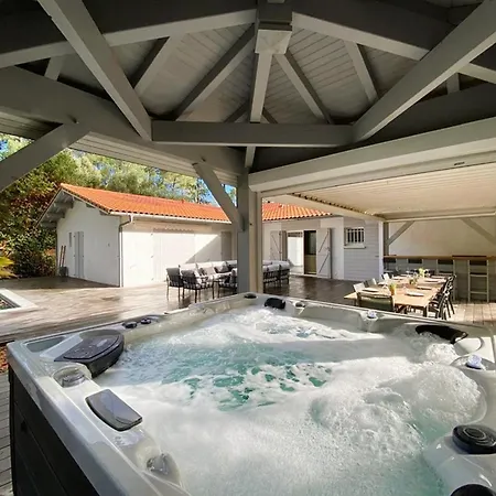 Villa Spacieuse Avec Jacuzzi Et Piscine Chauffee A Hossegor - Fr-1-413-261 Soorts-Hossegor