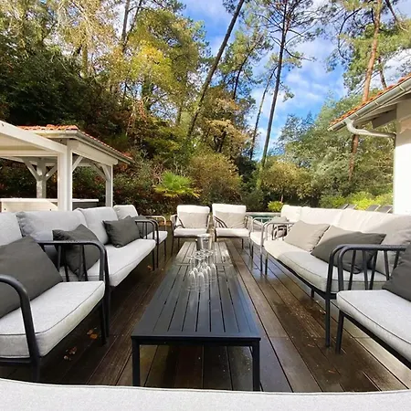 Spacieuse Avec Jacuzzi Et Piscine Chauffee A Hossegor - Fr-1-413-261 Villa *